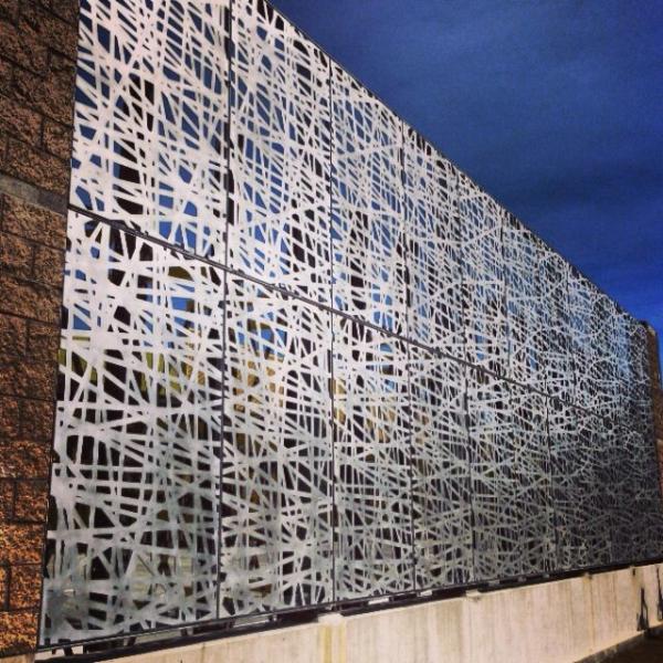 Hotel Ventilated Aluminium Curtain Wall Profile Veneer Extruded Waterproof