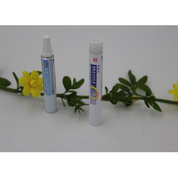 Flexible ISO CFDA Aluminum Packaging Tubes Diameter 13.5 Mm - 40 Mm