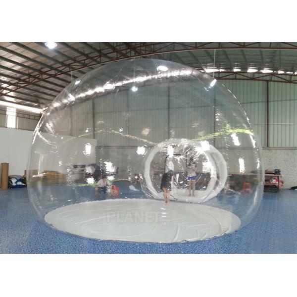 Giant PVC Inflatable Bubble Tent Fire Prevention For Camping And Trade Show