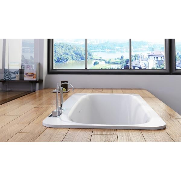 Drop In  Resin Stone Bathtub Elegant Look Non Toxic Eco Friendly