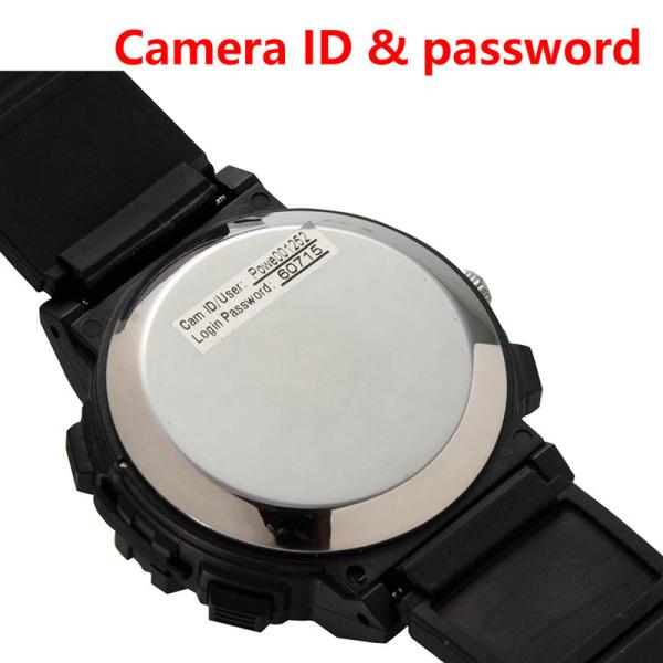 Y30 8GB 720P WIFI P2P IP Spy Watch Hidden Camera Recorder IR Night Vision Motion Detection Remote Video Monitoring