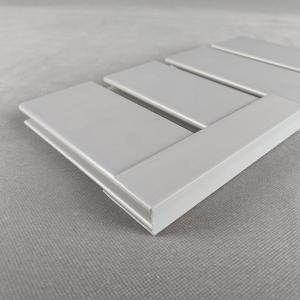 Cheap Decorative Storage Display Garage PVC Slatwall Panels Grey For Living Room for sale