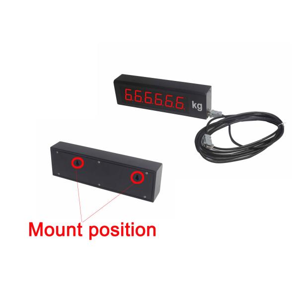 LED Remote Display Load Cell Indicator With RS232 And RS485 Communication