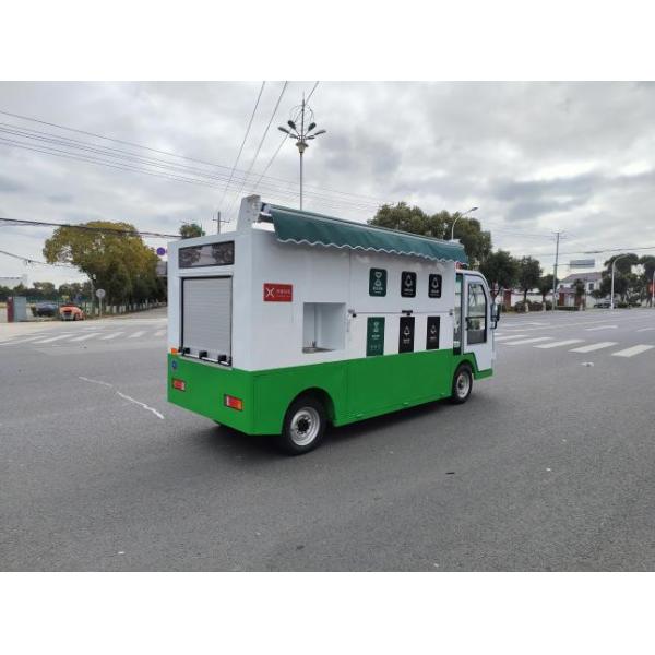 2-Passenger Garbage Sorting Collection Truck GPS Tracking System for Streamlined Waste Management