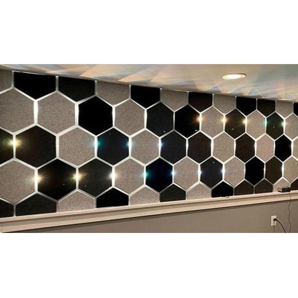 Office Corridors Polyester Fiber Acoustic Panel Practical Sound Absorption