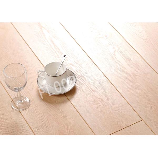 12mm HDF Bathroom Laminate Flooring , Laminate Hardwood Flooring AC4 E1 Density 850 EIR V Groove