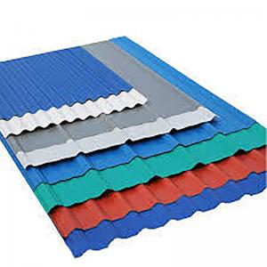 Cheap PPGI Color Coated Corrugated Sheet Zinc Coated Roofing Material 26 Gauge for sale