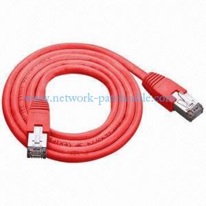 China Gold Plated 1 foot / 2 foot Cat5e Patch Cables For LAN,  Video System on sale