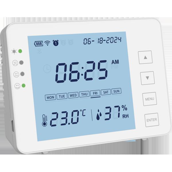 ODM Indoor Temperature Humidity Wifi Thermometer Hygrometer For Office Laboratory
