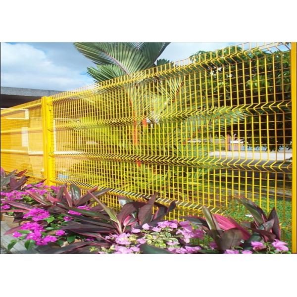 1mm-2.2m Height 3D Welded Wire Fence V Mesh Fencing Panels