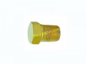 Cheap Brass NPT Plug(brass nut, copper fitting, brass fitting, plumbing fitting, pipe fitting) for sale