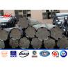 Buy cheap Octagonal Steel Electric Transmission Poles Galvanized Metal Utility Poles 4mm from wholesalers