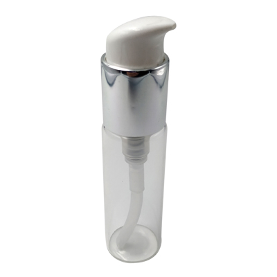 Frosted Empty Glass Lotion Bottles With Pump Dispenser , Long Life Time