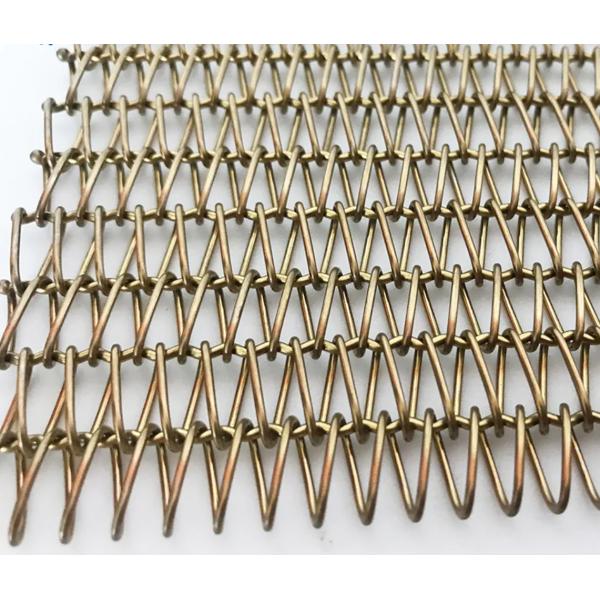 Industrial Spiral Wire Mesh Corrosion Resistant With High Tensile Strength