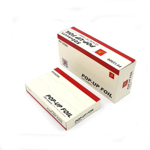 Silver Pre-Cut Pop Up Aluminum Foil Paper Sheets for Airline Food 9 x 10.75 Alloy 8011