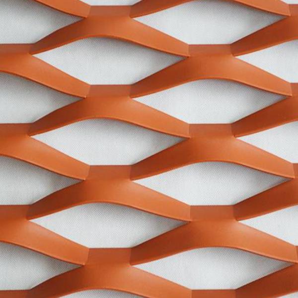 1m-30m Expanded Aluminum Mesh Customized For Residential Decoration