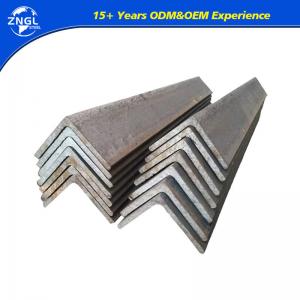 China Hot Dipped Galvanized Angle Steel Angle Iron Sizes for A36 S235jr S275jr Q235 Q345 on sale