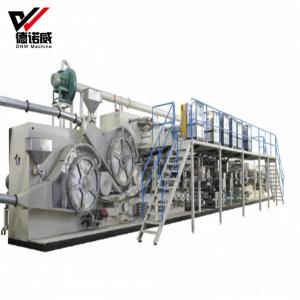 Cheap CE Approved Adult Diaper Machine High Efficiency Small Production Line for sale