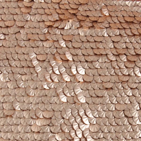 JDW 200GSM Shiny Shimmer Metal Sequin Fabric 0.5mm Thickness