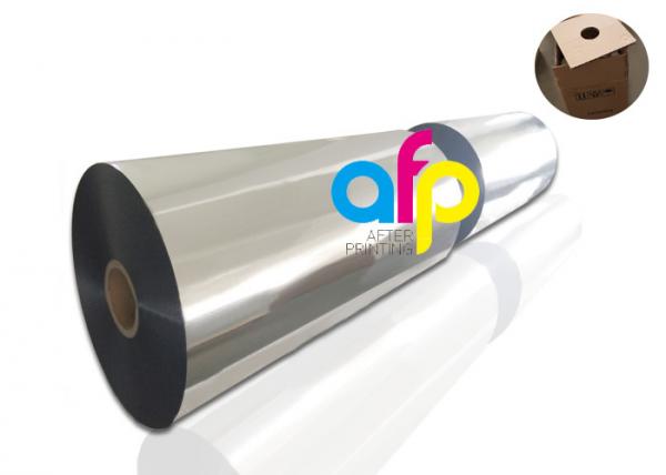 22 Mic Metalized Polyester Film For Paper / Paperboard 3 Inch Core