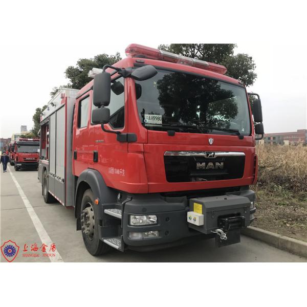 100km/h 4x2 Drive 6 Cylinder Diesel Engine 25 Meter Aerial Ladder Fire Truck