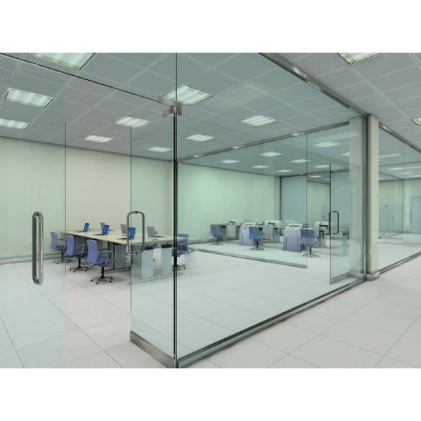 Soundproof Glass Partition Walls Laminated For Shopping Mall