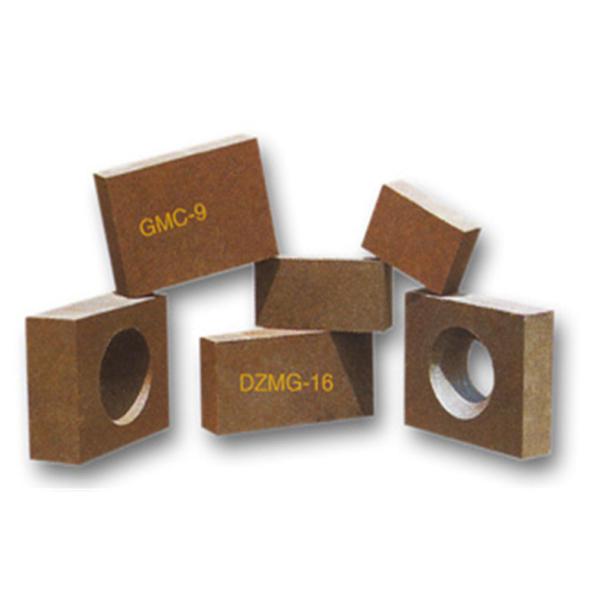 Industrial Rotary Kiln Refractory Bricks Direct Bonded Magnesia Chrome Brick
