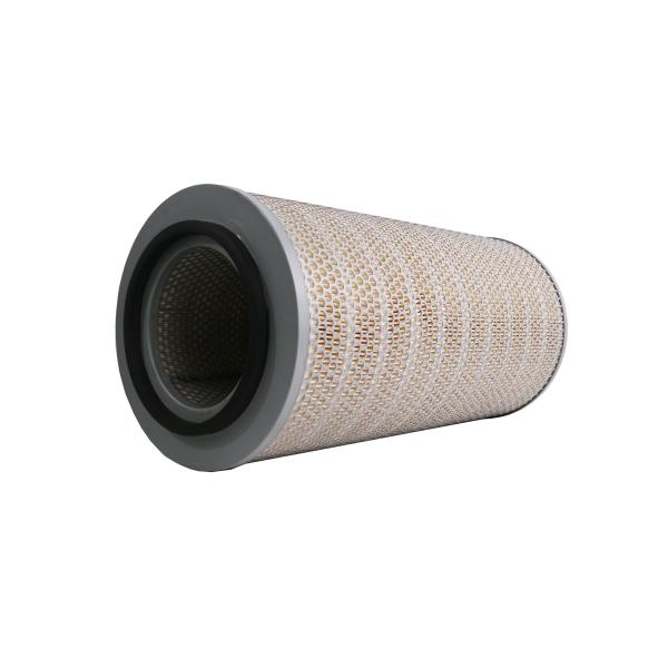 HVAC System Industrial HEPA Filter Cylinder Round Paper Glass Fiber For Air Ventilation