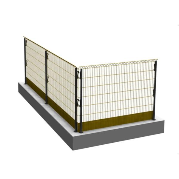 ISO14001 2015 Expandable 50X200mm Edge Protection Barriers