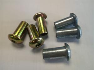 Cheap Customized Zinc Alloy Die Casting Zinc Alloy Screws / Nuts Zinc Plating Die casting Chome plating for sale