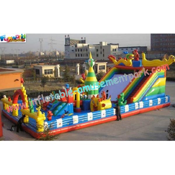 ODM Tarpaulin Amusement Park For Children Funny Outdoor Games