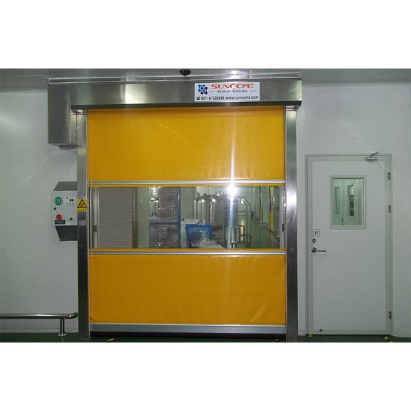 Industrial High Speed Shutter Door Durable Standard Plywood Package