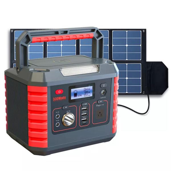 LiFePO4 MPPT Portable Solar Power Station 300w 78000mAh Multipurpose