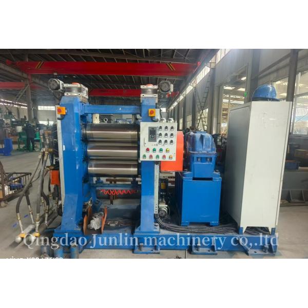 High Performance Three Roll Rubber Calender Machine For Rubber Sheet Automatic