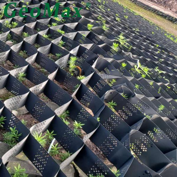 HDPE Geocell GM445-120mm  Load Support Grid for Light Industrial Yards In China