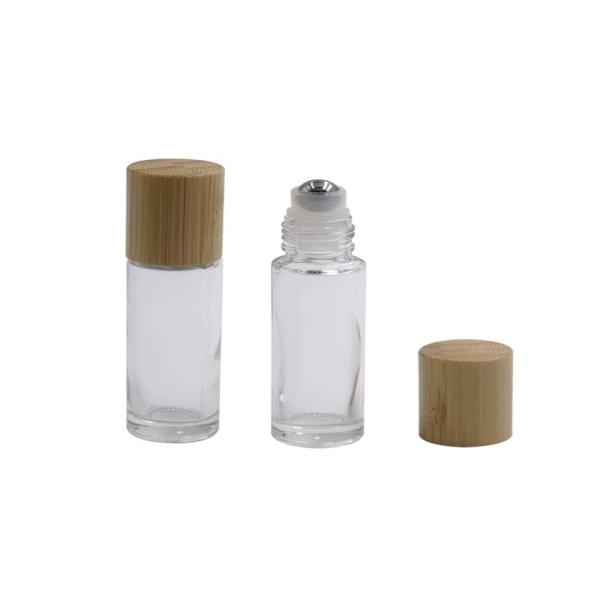 10ml 15ml Clear Round Aromatherapy Roller Bottles With Screen Printing Logo