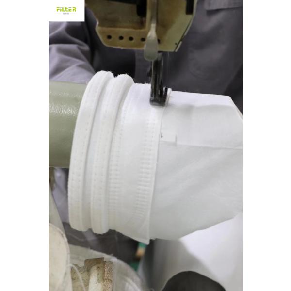 Industrial Polypropylene PTFE PPS Aramid Fiberglass P84 Filter Sleeves 850GSM