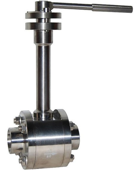 Floating type Cryogenic Ball Valve Forging Split Body Anti - Static Device