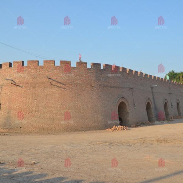 Customized Steel Hoffman Kiln Brick Tunnel Kiln For Cooling Down Zone 1000mm