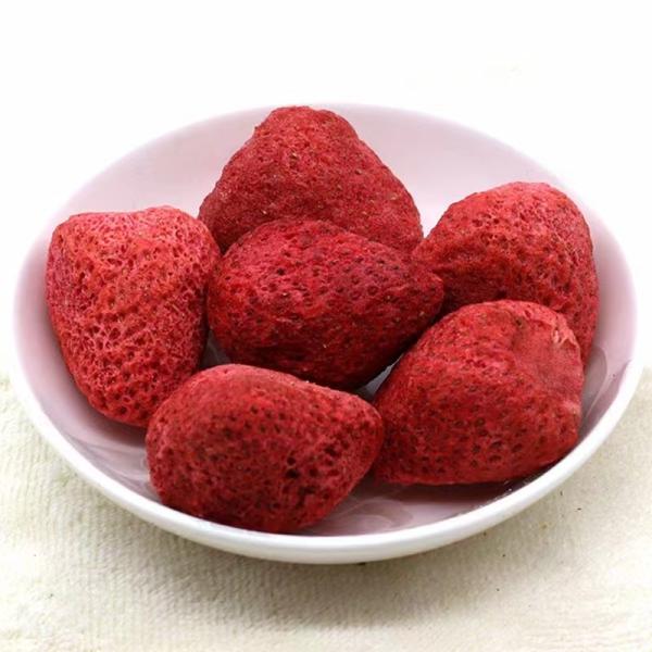 25% Sugar Content Sweetened FD Strawberry Mix 5kg Bulk For Snacking