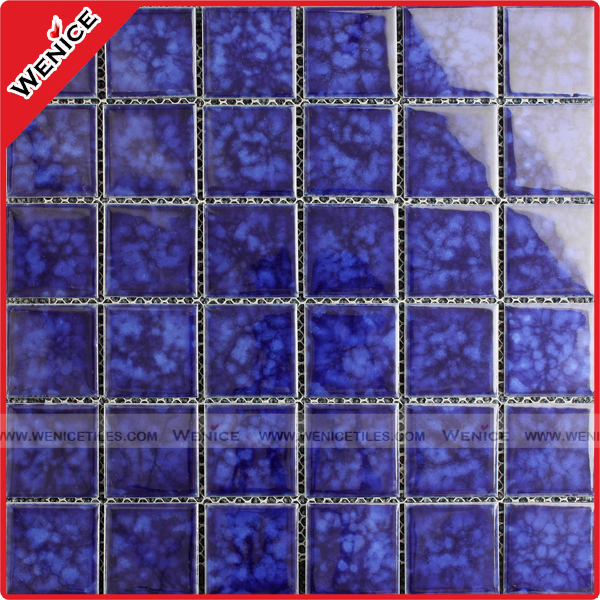 China manufacturer variable blue pool mosaic tile