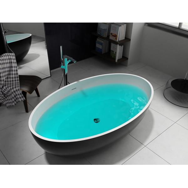 Customized Design Freestanding Soaking Bathtub White Blue Grey Optional
