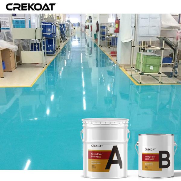 Anti Slip Industrial Epoxy Floor Coating For Concrete Metal Wood Ceramic Tiles
