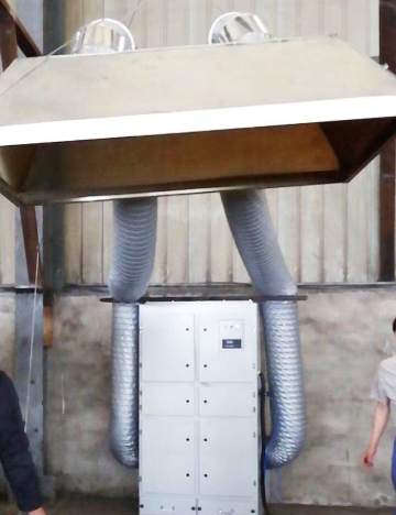 Plasma Cutting Fume Extractor For Welding And Laser Cutting Workshop Industrial Air Filtration Equipment
