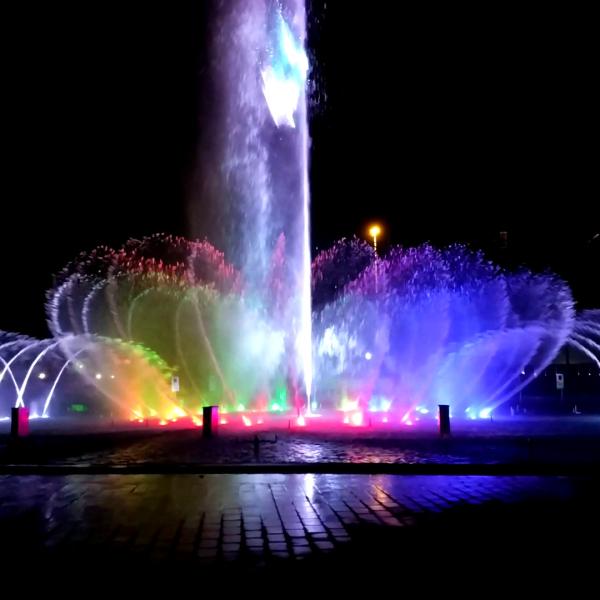 Fashionable Water Musical Fountain Dancing Water Pond Fountain