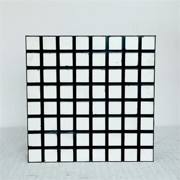 Rectangular Hex High Alumina Ceramic Tiles Ceramic Rubber Composite Liner