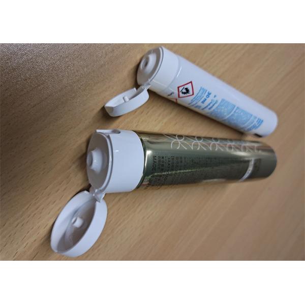 Soft tubes open ended cosmetic tube facial cleanser