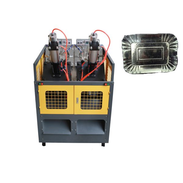 High Speed 3 - 11 Inch Paper Dona Plate Making Machine With Two Working Stations