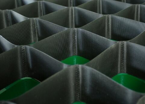 Black Honeycomb HDPE Gravel Drive Stabilizer Grid For Pathway