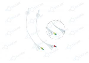 China Hydropilic Coated 18 French Foley Catheter 30ml Balloon 250mm - 400mm on sale